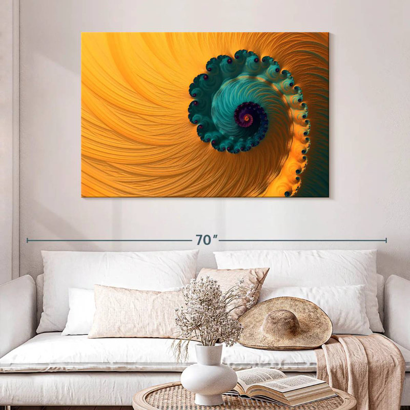 Avery Floral Spiral Abstract