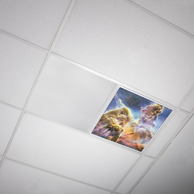 Astronomy Square Fixture Component Ceiling Light