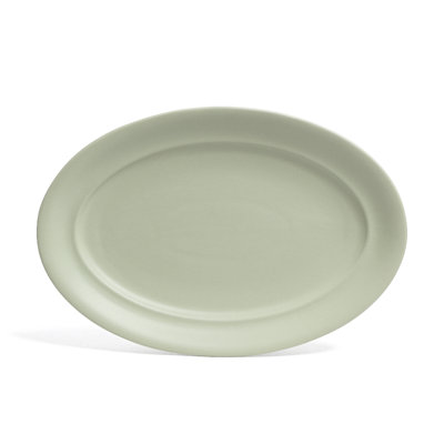 Over&Back Rimmed Oval Serving Platter