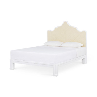 Victoria Solid Wood Scalloped Bed