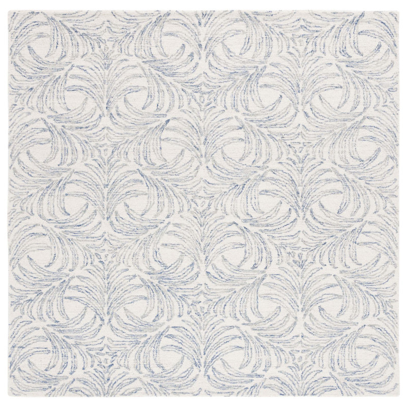 Tapis performance touffeté à la main Martha Stewart 300, Carré 6 pi