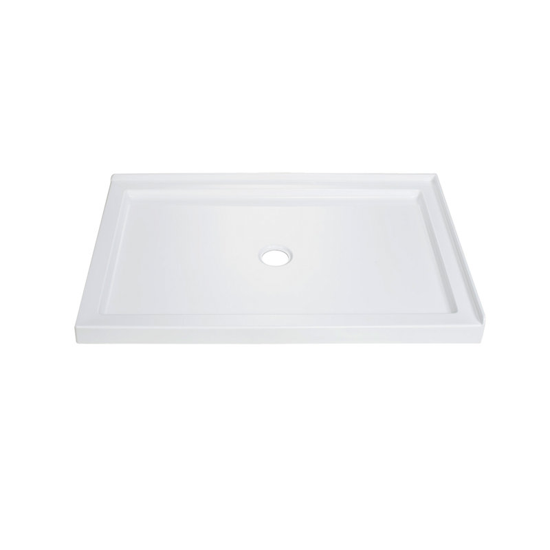 60" W x 32" D Double Shower Base