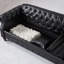 Canapé Chesterfield de salon, canapé rembourré de style classique avec rangement, canapé confortable-1908775927
