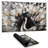 Spotted abstract peacock - 14.00"x24.25" Desk mat