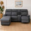 4 Seater Leather Sofa-722530523