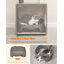 Habitation pour chat 52,8 pouces avec auto-toiletteuse-1935129226