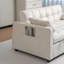 Canapé-lit, canapé-lit escamotable en velours 3 en 1 avec accoudoirs, poches de rangement et 2 coussins, dossier réglable, canapé-lit pour le salon, lit variable dans la chambre à coucher
