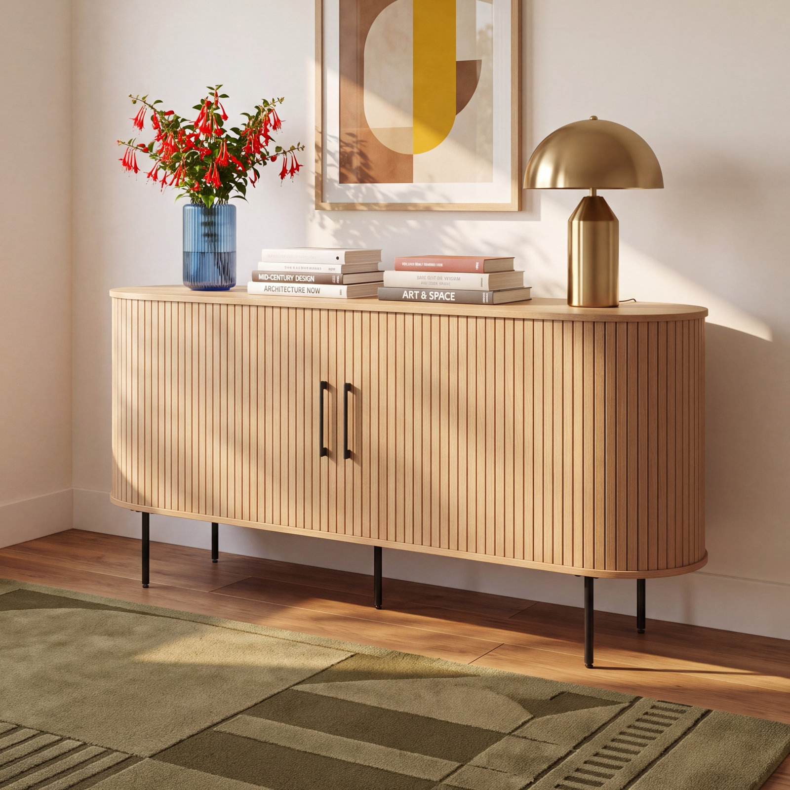 Iris Sideboard, Natural Oak