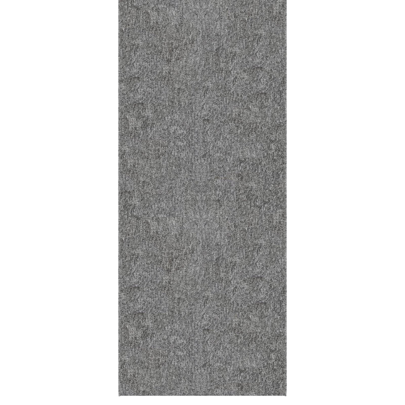 Oscar Custom Cut Non-Slip Rubberback Extra Long Hallway Runner Rug for Kitchen, Living Room, Bedroom, Runner 2'7" x 33', Red