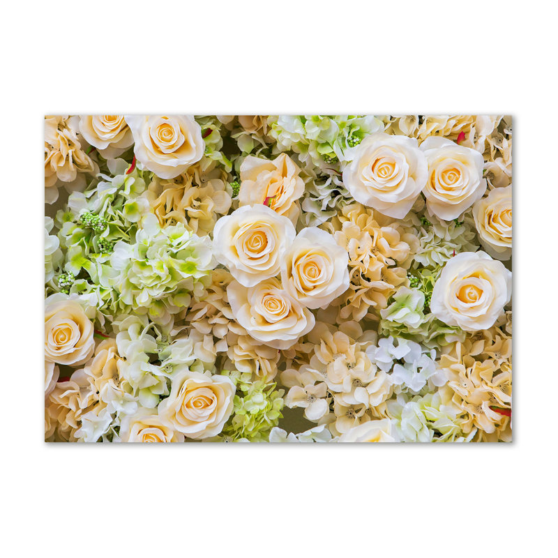 Roses - No Frame Print on Canvas