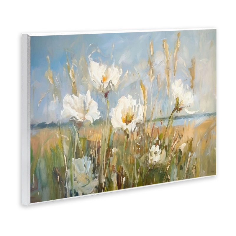 «Soft Soft Seaside Wildflowers» par Ramona Murdock, H 13 po x l 19 po