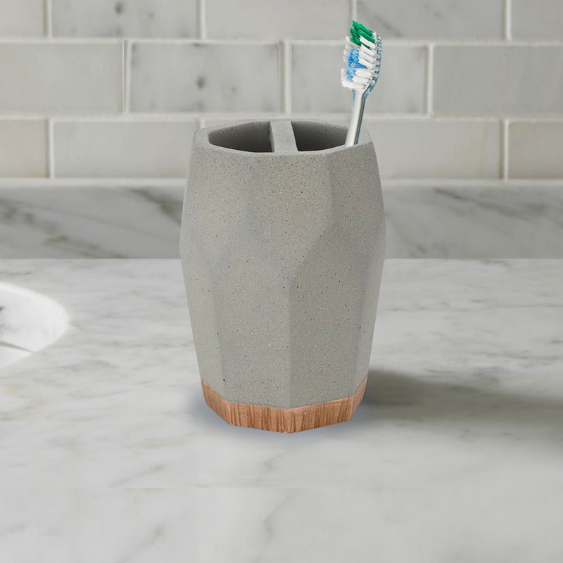Porte-brosse à dents en ciment Gisl