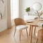 Ensemble de 4 chaises de salle à manger rembourrées Modern Boho-255363991