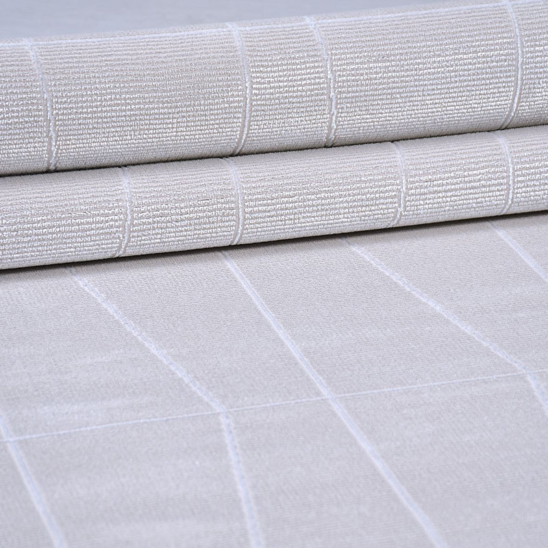 Tapis moderne / abstrait crème lavable à la machine antidérapant, Rectangle 2 pi 8 po x 5 pi