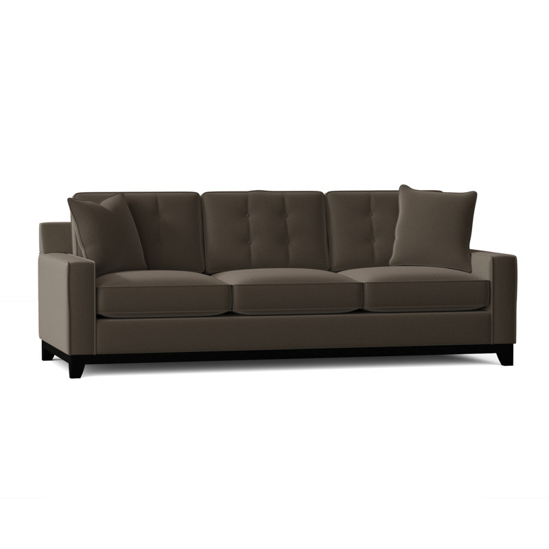 Carollton Upholstered 93'' Sofa, Gypsy Vintage Performance Microfiber