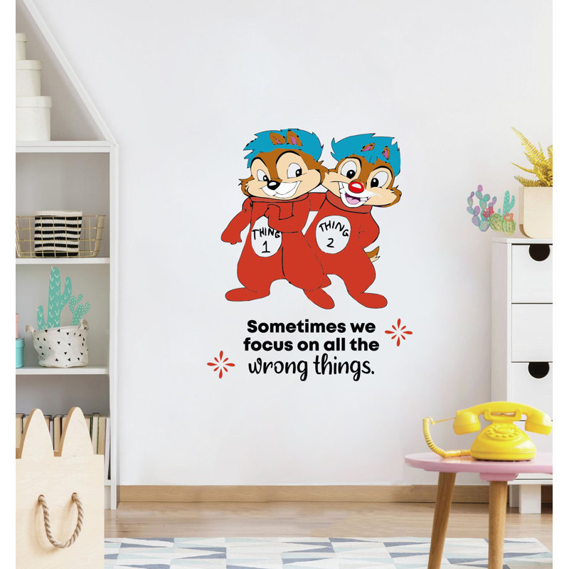 Text & Numbers Wall Decal, 10" H x 8" W