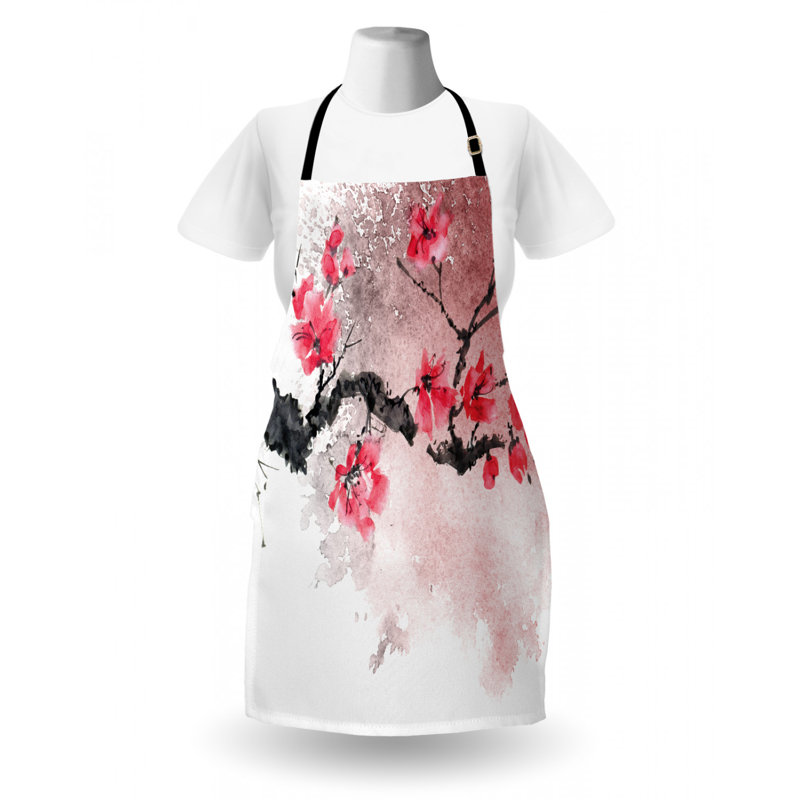 Floral Bib Apron