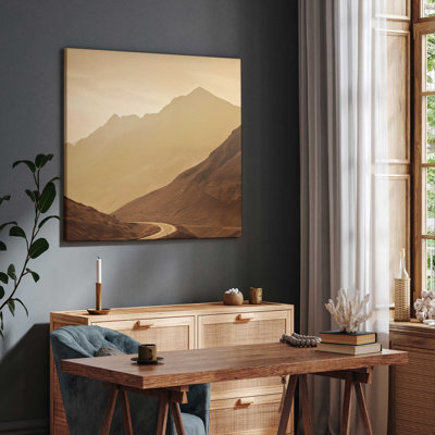 Mountain Rocks and Pines II, reproduction sur toile