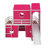 Full Size Loft Bed With Tower-316824612