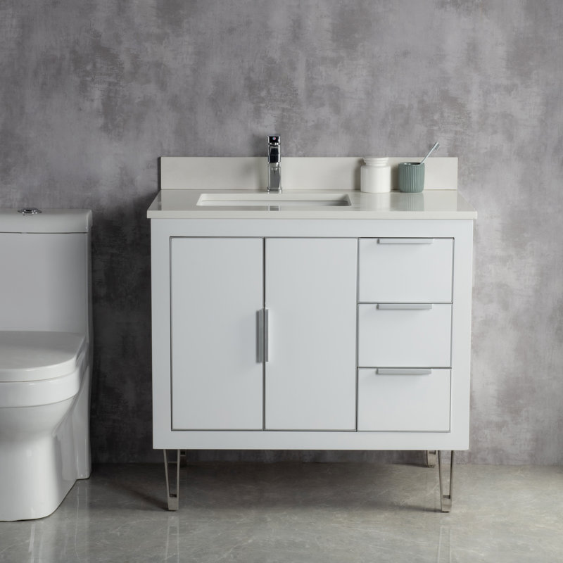 Ensemble de meuble-lavabo simple 36 po Anaie