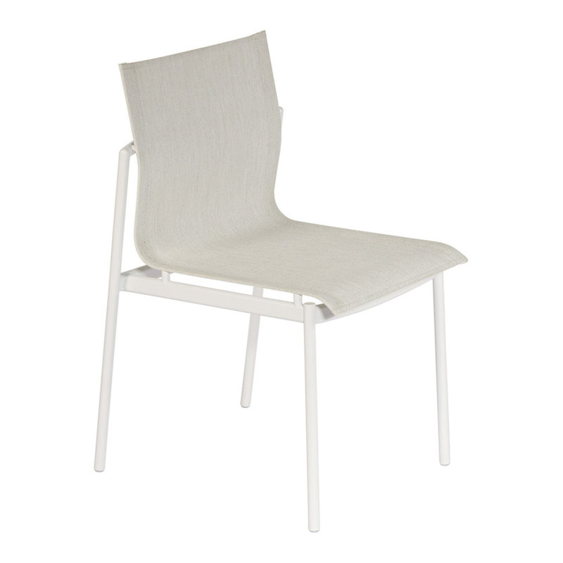 Around Dining Side Chair, Oyster/Arctic White