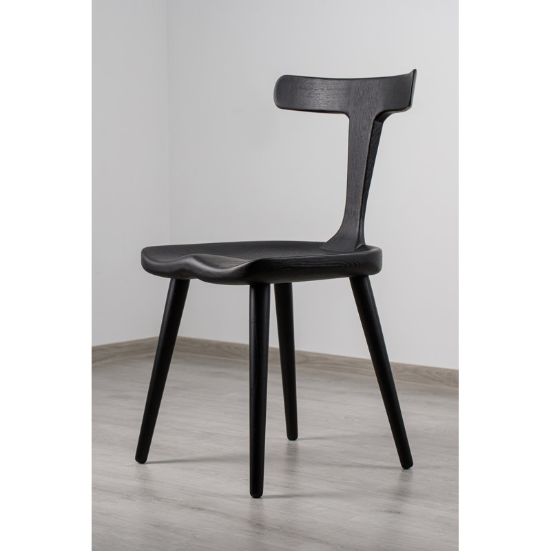 Anvil Dining Chair, Matte Black