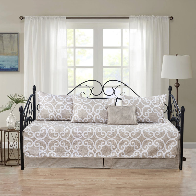Ensemble de couvre-lit en microfibre Glena