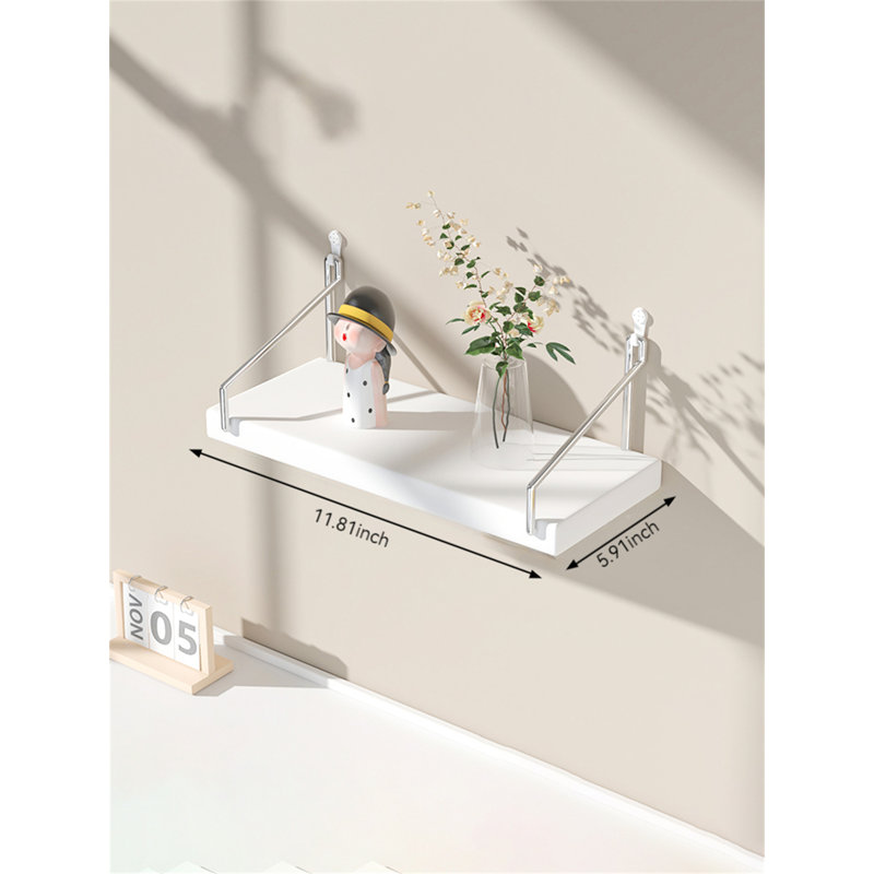 Tablette flottante Aodee, H 5,9 po x l 11,81 po x P 5,9 po