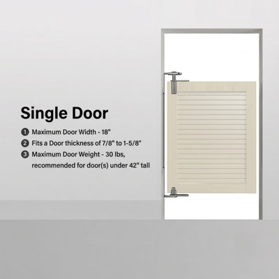 Swinging Louvered Cafe Doors Hinges