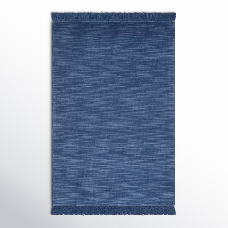 Liska Hand Loomed Wool Area Rug , Rectangle 5' x 8'