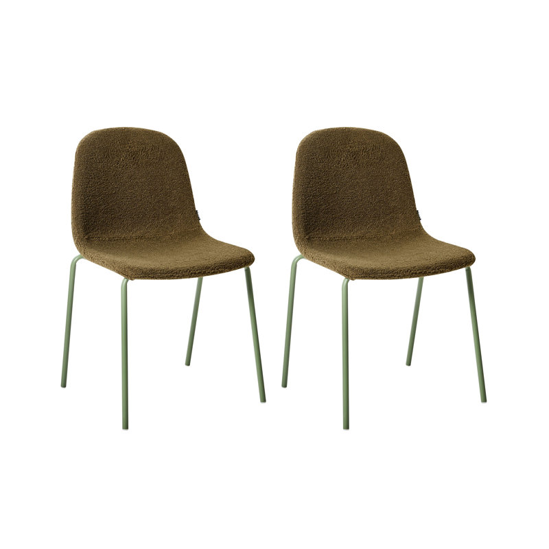 Set of 2 Conference Chairs LOMA, Brown, Green