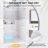 44-48" W X 76" H Frameless Single Sliding Shower Door, 5/16" (8Mm) Clear Tempered Glass, Premium Stainless Steel Hardware,Brushed Nickel-123984810