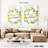 Kema Floursack Lemon Bright Wall Sign-108444145