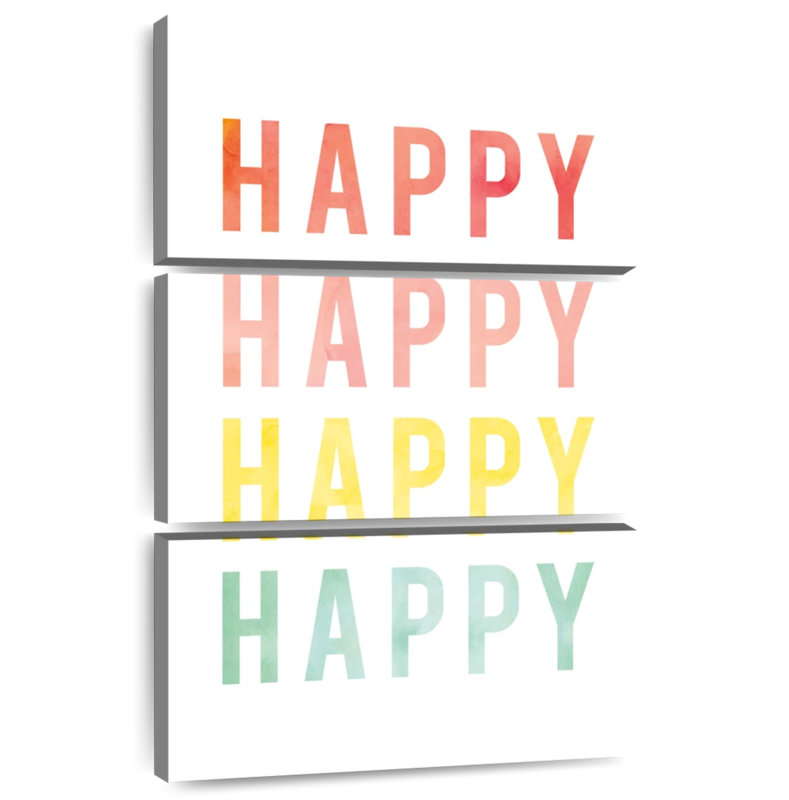Tergel Happy Happy, 38" H x 24" W