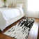 Premium Machine Washable Prisco Black Rug