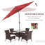 Midwest 295cm Tilt Market Parasol-775477793