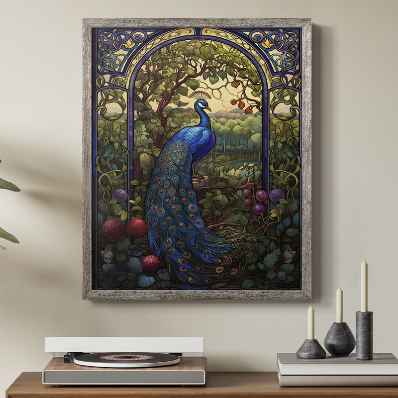 ANIMALS Series CLIV, reproduction encadrée - bois massif, H 11 po x l 9 po
