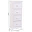 Aadishiv 31cm W 4 - Drawer Chest of Drawers