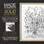 «B&W Plant Speciment», reproduction encadrée - bois massif-1182589890