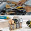 Metal Rectangle Flatware Caddy