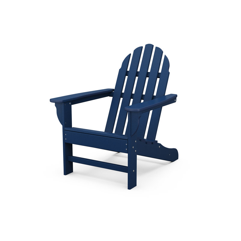 Chaise Adirondack POLYWOOD x Sol 72 Jamarion, Marine