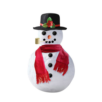 Christmas Decorations 14Pcs/set Snowman Decorating Kit Snowman Making Kit Winter Party Kids Toys