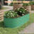 24" Tall Green Galvanized Steel Raised Garden Bed – Weatherproof, Rust-Resistant, Safe Edging, Easy Tool-Complimentary Assembly – Outdoor Planter Box for Vegetables, Herbs, Flowers – Green, 240x60x60cm-1715318417-1715318421