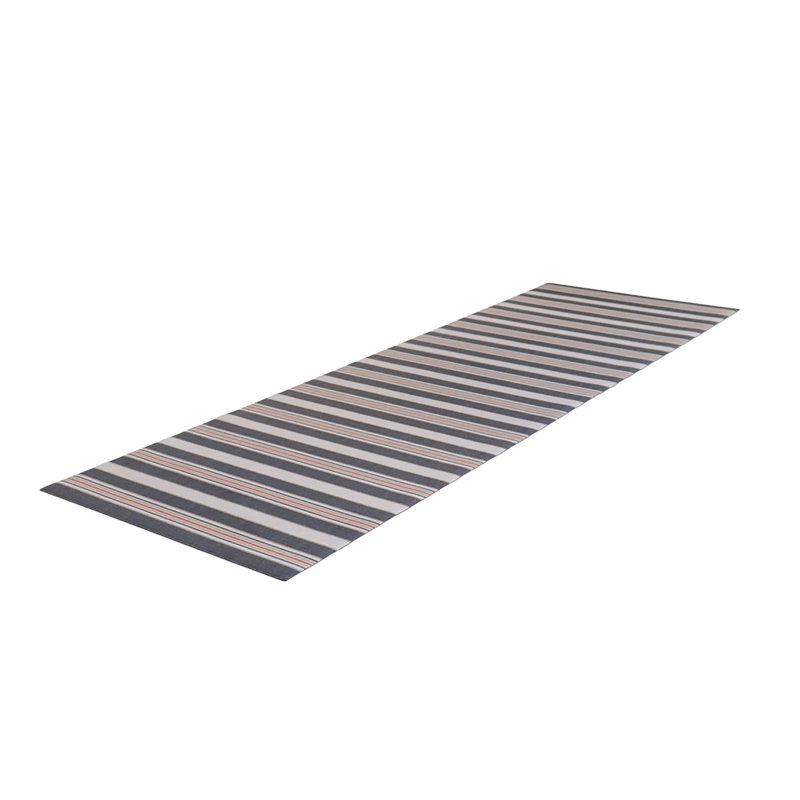 Tapis de cuisine antidérapant Un-Rug, Tapis de couloir 1 pi 11 po x 5 pi 11 po, Rouge / Bleu