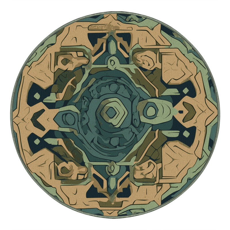 Master's Quest Rug, Round 7'
