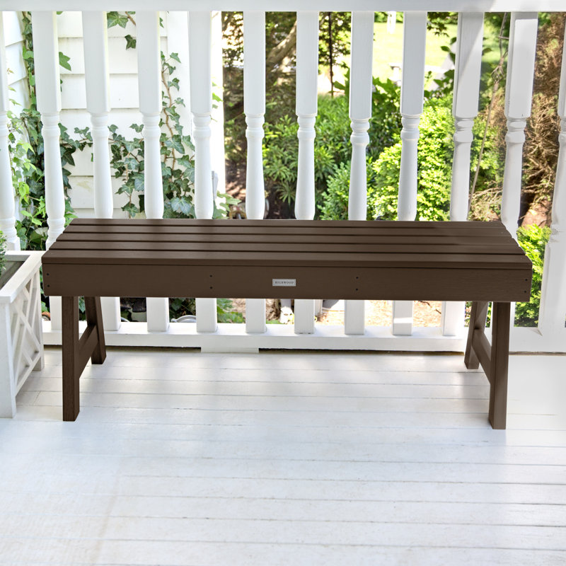 Banc de pique-nique en plastique Midwest, Gland de chêne vieilli