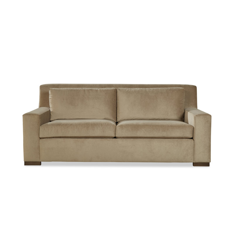 Upholstered 84'' Sofa, Espresso, Applause Bajah Ruby