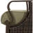 Craighead Luxury Recliner Patio Chair with Plush Cushions and Accent Pillow-2107153606