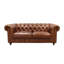 Paris Club Genuine Leather Chesterfield Sofa-121429800