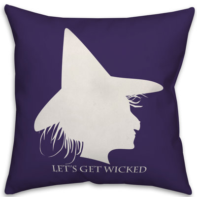  Coussin Let's Get Wicked